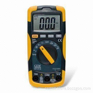 Digital Multimeter with Double Moulds